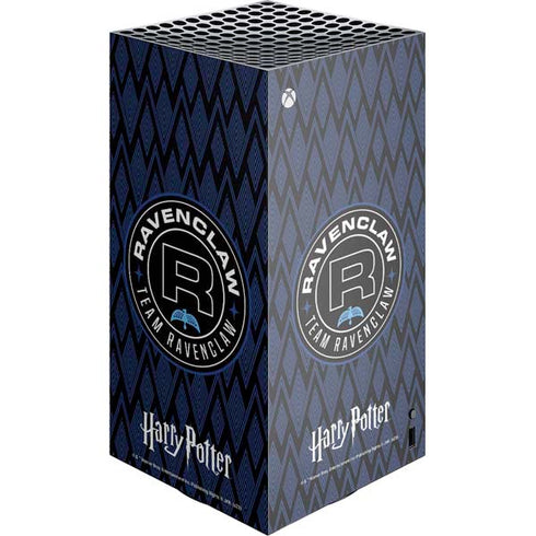 Wizarding Worlds Harry Potter Team Ravenclaw XBox Series X Digital Edition Console Skin